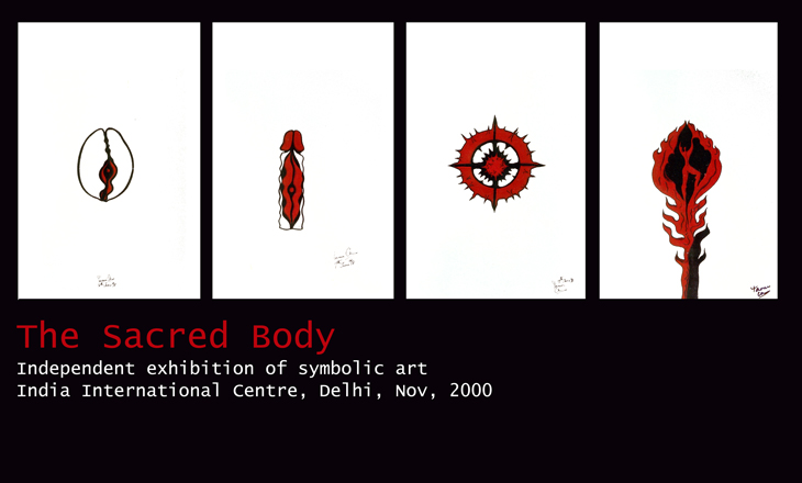 Sacred Body Exhibition by Spiritual Artist Tarun Cherian