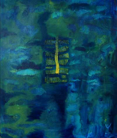 Moonfire by Spiritual Artist Tarun Cherian