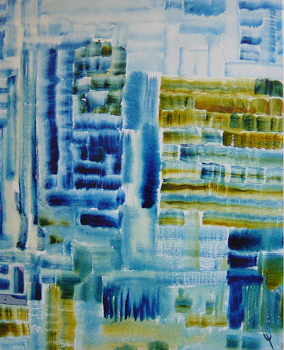 Square Lake by Spiritual Artist Tarun Cherian