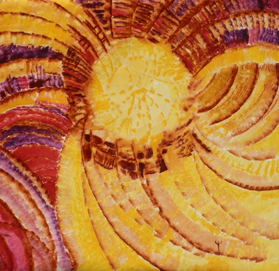 Sun of Joy by Spiritual Artist Tarun Cherian