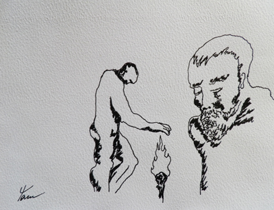 Faith Warms by Spiritual Artist Tarun Cherian