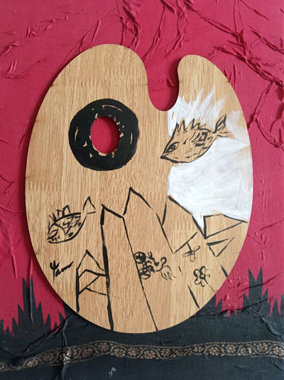 Klee's Eye by Spiritual Artist Tarun Cherian