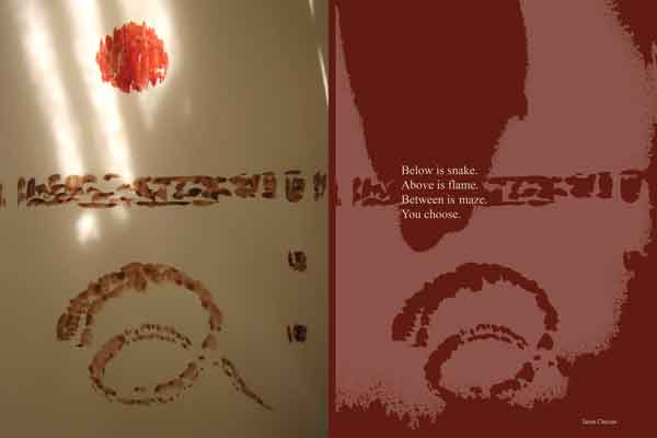 The Prisoner's Window 12 by Spiritual Artist Tarun Cherian